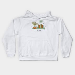 Interior bookshelf Kids Hoodie